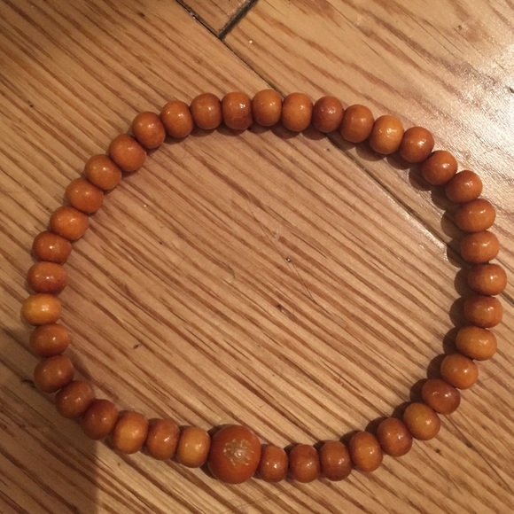 NWOT 🎋Bamboo Bead Bracelet - Picture 2 of 2
